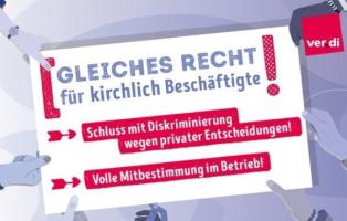 Gleiches Recht für kirchlich Beschäftigte